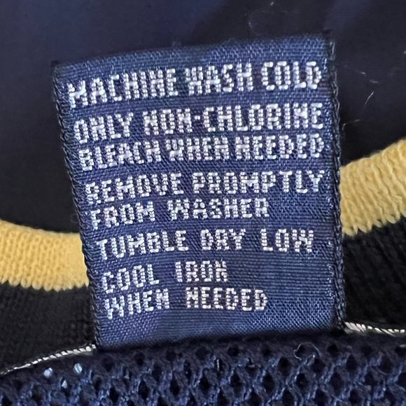 Ralph Lauren Polo Golf Nylon Pullover Windbreaker/Jacket In Navy Size M - Picture 14 of 14